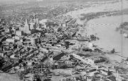 Flooding from the 1938 New England hurricane. Credit: National Oceanic and Atmospheric Administration